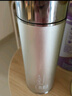 臻匯銀上善若水保溫杯999足銀內膽帶茶漏智能顯溫雪花銀生日禮物送長(cháng)輩 上善若水-銀色 曬單實(shí)拍圖