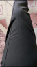 百鹊亭裤子男2024夏季新款垂感冰丝休闲裤男潮牌宽松直筒阔腿裤小西裤男 黑色（抽绳款） XL 晒单实拍图