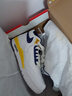 NIKE耐克男鞋夏季新款運(yùn)動(dòng)鞋AIR MAX氣墊休閑鞋AJ4兄弟款實(shí)戰(zhàn)籃球鞋 湖人 白藍(lán)黃BQ4212-102 42 曬單實(shí)拍圖