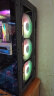 爱国者（aigo） D3黑色  散热器套装 3只装 电脑机箱风扇（ARGB幻彩灯效/小4pin智能温控/5v3针神光同步） 实拍图