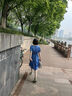 紫洛妮少女連衣裙初中學(xué)生2025夏裝新款高中生學(xué)院風(fēng)甜美收腰薄款牛仔裙 【輕薄透氣】牛仔藍(lán) M 曬單實拍圖
