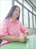 AHKA設計感背后開(kāi)叉襯衫女寬松長(cháng)袖襯衣2023春季百搭開(kāi)衫上衣 玫粉色 2XL 135-150斤 曬單實(shí)拍圖