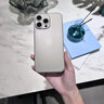杉哲 蘋(píng)果15promax手機殼新款超薄磨砂iPhone15pro鏡頭全包君防摔15pm透明手機套15plus高級感軟精 【鈦金屬原色】高效散熱/不沾指紋 iphone 15 Pro Max 曬單實(shí)拍圖