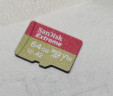 闪迪（SanDisk）64GB TF（MicroSD）存储卡 U3 C10 A2 V30 4K 至尊极速移动版内存卡 读速170MB/s 写速80MB/s 实拍图