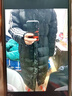 抹茶清歌運動(dòng)棉服男長(cháng)款過(guò)膝加厚棉衣大衣保暖防寒服棉襖冬訓情侶親子外套 黑色 XL175/180 曬單實(shí)拍圖