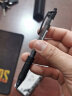 晨光(M&G)文具0.5mm黑色中性笔 按动子弹头签字笔 商务办公水笔 12支/盒H1801 实拍图