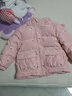 戴維貝拉（DAVE＆BELLA）【Hello.Kitty聯(lián)名】女童絨服寶寶上衣外套女孩衣服秋冬新年童裝 粉色 100 cm（建議身高90-100cm） 曬單實(shí)拍圖