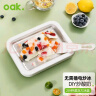 欧橡（OAK）炒酸奶机家用小型水果冰盘冰淇淋雪糕机儿童炒冰机制冰机白C1408 实拍图