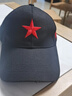 朵迪雅尚五角星中國五星紅旗軍帽子通用刺繡鴨舌帽紅星帽子通用春秋休閑風(fēng)棒球帽 五星黑色 通用 曬單實(shí)拍圖
