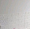 豚鹿墻紙自粘防水防潮3d立體墻貼紙臥室墻壁防撞泡沫裝飾背景墻面貼紙 【70cm*30米】白色納米4mm 曬單實(shí)拍圖