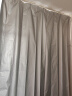 铭聚布艺（MINGJU）窗帘全遮光加厚窗帘布防晒遮阳帘挂钩式2.0宽*2.7高1片 实拍图