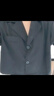 VEOX短袖小西裝外套女士夏天薄款氣質(zhì)外搭披肩上衣服百搭短款西服 黑色 L 曬單實(shí)拍圖
