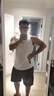 MUSCLEDOG肌肉狗 運動背心男夏季美式潮流網(wǎng)眼透氣寬松工字訓(xùn)練服健身上衣 米白色 XL 曬單實拍圖