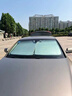 紳創(chuàng  )汽車(chē)遮陽(yáng)擋板防曬隔熱遮光簾遮陽(yáng)傘汽車(chē)內用品前擋玻璃罩停車(chē)神器 哈弗SUV大狗H6初戀H2s赤兔H9哈佛H5神獸 后視鏡開(kāi)口 保護內飾 曬單實(shí)拍圖