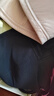 NEIWAI內(nèi)外橙標(biāo)經(jīng)典零敏豐盈文胸內(nèi)衣女大胸?zé)o鋼圈舒適貼合胸罩天絲新品 黑色 90B/90C(XXL) 曬單實(shí)拍圖