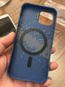 權(quán)速山與星河凱夫拉紋適用蘋(píng)果iPhone15pro手機(jī)殼iPhone14ProMax新款磁吸支架磨砂碳纖維紋防摔套男女 凱夫拉紋【藍(lán)色星河】磁吸支架+磨砂碳纖維防指紋 iPhone15Promax 曬單實(shí)拍圖
