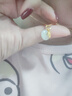 老廟黃金吊墜平安扣和田玉掛墜金鑲玉項(xiàng)鏈女送女友老婆七夕情人節(jié)禮物 招財(cái)納福平安扣#總重約1.3g 曬單實(shí)拍圖