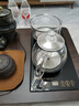 峰字旗全自動(dòng)玻璃底部上水茶盤(pán)家用客廳功夫茶具套裝一體大茶臺整套辦公 行云流水+自動(dòng)暗香+底部上水 曬單實(shí)拍圖