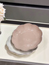 啟派高級感陶瓷碗盤餐具家用釉下彩飯碗湯碗簡約高檔盤子碗碟碗筷套裝 8.5寸花瓣盤2個裝【1276】描金邊 曬單實拍圖