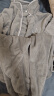 南极人男士睡衣男秋冬加绒加厚开衫法兰绒可外穿家居服套装浅灰XL 晒单实拍图