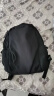 朗斐双肩包男士背包大容量休闲商务旅行电脑包高中大学生书包男行李包 黑色 实拍图