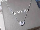 卡蒂羅（KADER）幻夢星月項鏈女925銀吊墜鎖骨鏈生日禮物送女友 曬單實拍圖