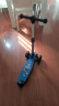 超级飞侠儿童滑板车2-6-12岁滑步车扭扭车平衡车溜溜踏板车PLUS版 警长蓝 实拍图
