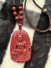 瑞德羅曼天然朱砂吊墜男生肖本命佛原石紫金砂佛牌馬年新年禮物送老公 大號【屬鼠】千手觀(guān)音 曬單實(shí)拍圖
