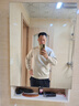 GENIOLAMODE[敖瑞鵬代言]高領(lǐng)毛衣男士冬季加絨保暖打底針織衫男裝 卡其 2XL 曬單實(shí)拍圖