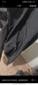 Foss Phil休闲裤男春夏季宽松直筒裤子男垂顺感阔腿运动西装裤819黑色XL 晒单实拍图
