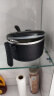 广意304不锈钢泡面碗筷带盖学生饭盒餐盒上班族食堂快餐杯黑色GY7665 实拍图