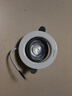 飛利浦（PHILIPS） LED射燈金屬材質嵌入式牛眼燈吊頂背景墻客廳臥室過道燈角度可調 白色-5W-4000K中性光開孔68-78mm 曬單實拍圖