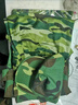 嬰佳福迷彩服套裝初高中大學生夏季海迷軍訓服全套男t恤短袖學校訓練服 草綠長袖【套裝+帽子+腰帶+T恤】 185 （適合150-170斤） 曬單實拍圖