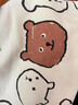 京識(shí)月子帽產(chǎn)后月子發(fā)帶頭巾夏季薄款孕婦帽產(chǎn)婦專用透氣包頭帽孕婦帽 【純棉/萌熊頭巾】月子帽 均碼（頭圍56-60cm） 曬單實(shí)拍圖