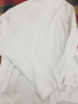 真维斯（JEANSWEST）打底衫女秋冬季新款长袖t恤加厚立领打底上衣内搭气质修身高级感 白色 纯色 M 实拍图