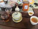 廷懷窯 汝窯三才蓋碗 手工陶瓷單個(gè)茶杯大號可養開(kāi)片泡茶碗家用 汝窯卵青蓋碗 曬單實(shí)拍圖