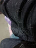 萌菲思加肥加大碼羽絨服女200斤顯瘦中長款胖mm冬裝新款遮肚子顯瘦外套 黑色 5XL【建議170-210斤】高品質(zhì) 曬單實拍圖