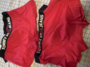 TOMMY HILFIGER 夏季新品秋男士透氣平角內褲 單件裝 XLG紅色 L 曬單實(shí)拍圖