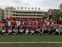 MQD男童夏裝套裝夏裝新款polo領(lǐng)T恤兒童中大童兩件套運動短袖潮 米白 160 曬單實拍圖