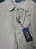 Polo Ralph Lauren 拉夫勞倫男裝經(jīng)典款修身版網(wǎng)眼布短袖網(wǎng)球衫RL13900 020-灰色 S 曬單實(shí)拍圖