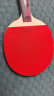 红双喜DHS狂飚五星乒乓球拍横拍反胶弧圈结合快攻H5002含拍包 实拍图