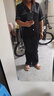 莫代爾簡約涼感冰絲睡衣女夏季短袖可外穿兩件套裝高級感2025新款家居服 黑色 XL （建議120-140斤） 曬單實(shí)拍圖