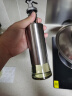 拜杰玻璃油壶套装不锈钢油瓶2个装320ml调料瓶酱油瓶醋瓶防尘防漏油罐 实拍图