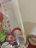 愛得利玻璃吸管奶瓶帶保護(hù)套手柄防摔1歲2歲3歲以上大童寶寶喝水奶瓶 300ml【吸管瓶】分體套+吸嘴2根 曬單實(shí)拍圖