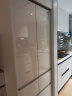 松下（Panasonic）嵌入式冰箱超薄58cm自动制冰多门电冰箱大白453升双循环纳诺怡x净味除菌NR-EW45TGA-W 实拍图