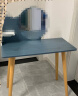 特匠 梳妆台 化妆桌子白色小户型卧室梳妆桌 695-B2蓝色 实拍图