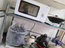 美厨物语厨房微波炉置物架伸缩电饭煲烤箱置物架空气炸锅支架用具置物架 实拍图