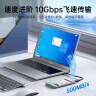 奥睿科(ORICO)Type-C移动硬盘盒2.5英寸USB3.1Gen2/10Gbps笔记本台式固态机械SSD外置盒 全透明2139C3-G2 实拍图