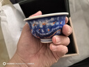 近園景德鎮(zhèn)斗彩雙龍功夫茶杯主人杯手繪陶瓷茶具 曬單實拍圖
