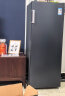 松下（Panasonic）立式冷冻冰柜167升家用小型单门单冷冻冰箱风冷无霜一级能效NR-EFZ15SA-W NR-JFZ15WA-B玄青黑 167L 实拍图